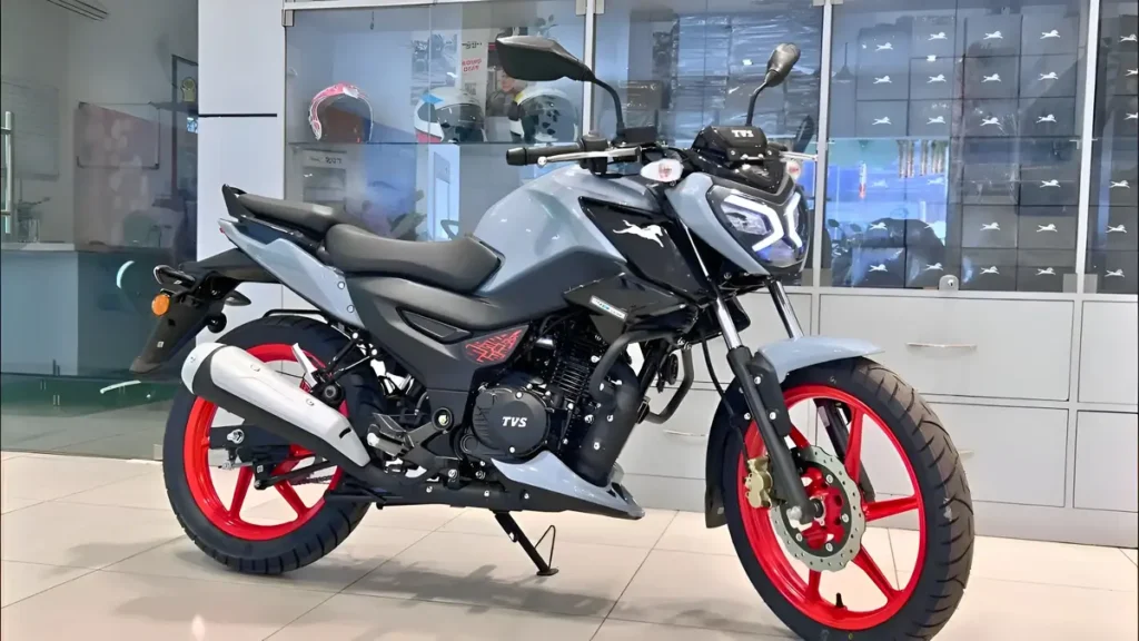 New TVS Hybrid Bike
